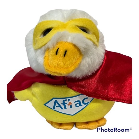 Aflac Mini Superhero Plush 5x5 | Yells Aflac - Picture 3 of 8